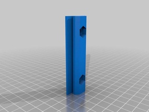 slider 3030 profile m6 nut tools 3d print model - Mito3D