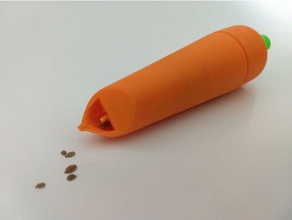 carota per la semina all'aperto giardino le carote giardinaggio misuratore i semi seminare seminatore sowingthread 3d print model - Mito3D