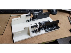 tastiera scatola di mitra 3d la stampa arresto profondità tasti google sketchup chitarra manico della precisione 3d print model - Mito3D