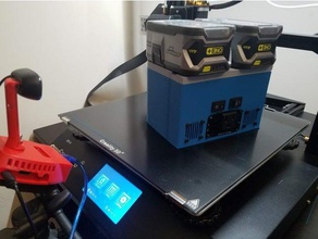 ryobi batterie double dc ac de l'onduleur outils 3d print model - Mito3D