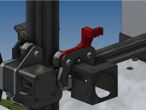 guide gaine filament et flis verser ender 3 d de l'imprimante accessoires cr-10 creality 3d print model - Mito3D
