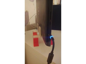 laptop vertical stand better cooling computer 3d print model - Mito3D