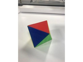 modular aufgebaute Oktaeder 3d drucken 3d print model - Mito3D