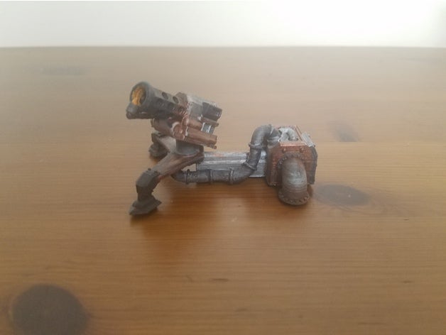 factorio flamethrower turret video games neat 3D print model - Mito3D