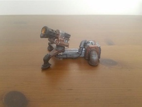 factorio flamethrower turret video games neat 3d print model - Mito3D