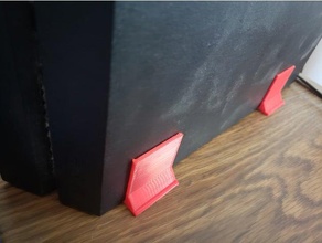 ps4 suporte vertical eletrônica stand 3d print model - Mito3D