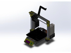prusa i3 mk3s de ensamblaje solidworks paso 3d impresoras 3d print model - Mito3D