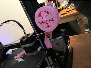 ender3 filament guide ja eine andere 3d Drucker - Zubehör Lager creality ender 3 gedruckt upgrade 3d print model - Mito3D