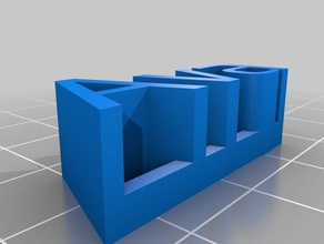 names sculptures customized 3d print model - Mito3D