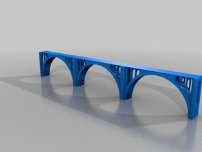 21 viaduc vingeanne oisilly binalar yapılar mimarlık köprü ho ölçek 3d print model - Mito3D