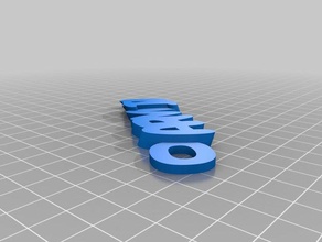 armin Schlüsselanhänger angepasst 3d print model - Mito3D