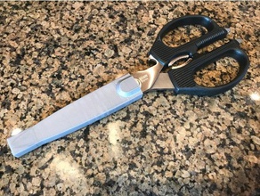 blade protector shun dm7300 shears kitchen dining protecter kitchenware tool utensils scissors 3d print model - Mito3D