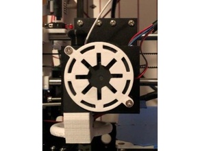 república de la tapa del ventilador anet a8 3d impresora accesorios 3d print model - Mito3D