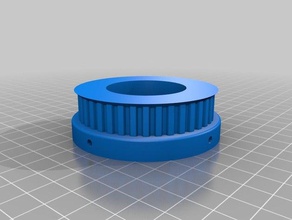 handwheel pully v2 3d printer parts customized 3d print model - Mito3D