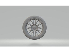 mercedes rims toys games diecast hot wheels benz slot car v-slot 3d print model - Mito3D