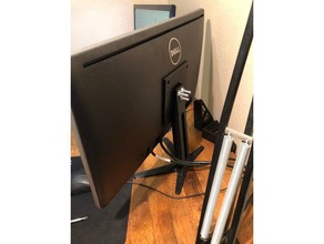 monitor dell de la base oficina 3d print model - Mito3D
