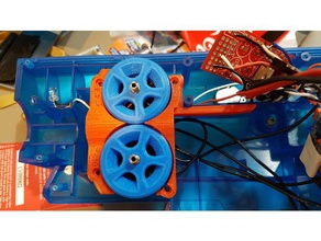 nerf de l'espadon ultrasword moteur brushless à cage des roues gen 4 jouet jeu accessoires 3d print model - Mito3D