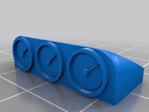 relojes rc crawler rally accesorios 1 10 i3d modelo a escala 3d print model - Mito3D