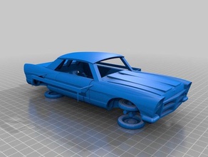 voiture volante 3d l'impression 3d print model - Mito3D