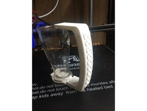 celtic weave handle tasting glass kitchen dining beer 3d print model - Mito3D