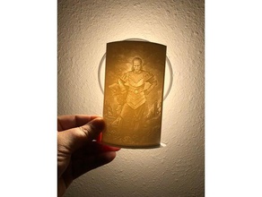 vigo carpathian ghost busters lithopane art 3d printing cool ghostbusters lithography lithophane paintings 3d print model - Mito3D