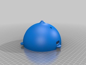 tricopter electrohub dome rc vehicles 3d print model - Mito3D