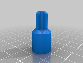 braun blender eksenel bağlantı parçaları 3d print model - Mito3D