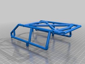 hobbyking desert fox roll cage rc vehicles 3d print model - Mito3D