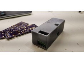 mqtt doorbell sensor enclosure electronics case smarthome 3d print model - Mito3D