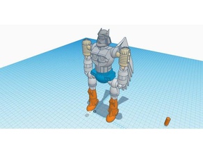 mr roboto versão 1 modelo robôs posable 3d print model - Mito3D