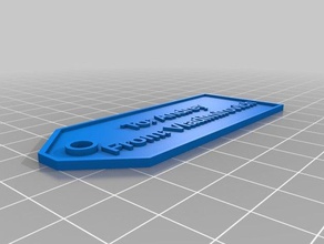 il mio regalo personalizzati tag av i segni loghi 3d print model - Mito3D