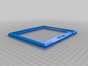 wall frame wink relay household 3d print model - Mito3D