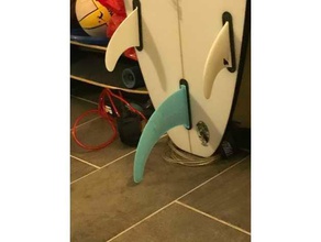 long fin futures center sport outdoors surfing 3d print model - Mito3D