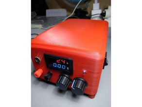 adjustable power supply 0 30v 3a electronics 3d print model - Mito3D