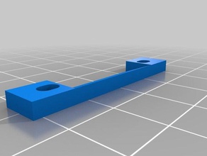 la poupe de cible dépôt loquet étendu pièces 3d print model - Mito3D