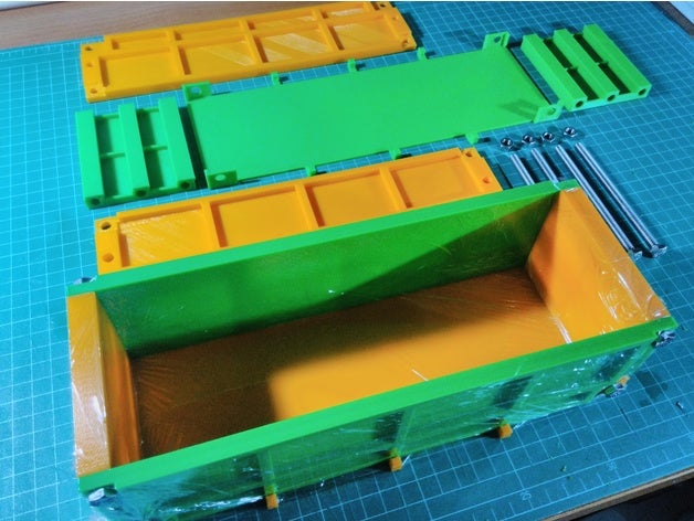Seifenform 240x84x70mm diy Seife machen 3D print model - Mito3D