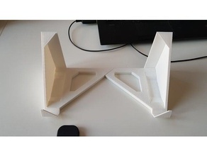notebook stand computer 3d print model - Mito3D