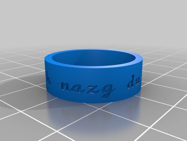 mi anillo personalizado anillos 3D print model - Mito3D