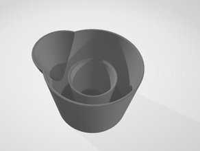 jager bomb vaso de chupito cocina comedor el consumo alcohol jagermeister 3d print model - Mito3D