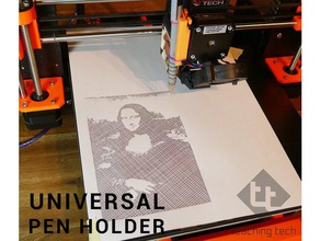 universal de la impresora 3d sostenedor pluma accesorios Arte en 2d 3d print model - Mito3D