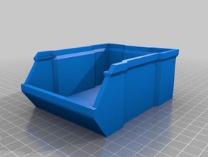 boite rangement organización 3d print model - Mito3D