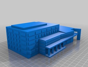 rose-Bibliothek 3d drucken 3d print model - Mito3D