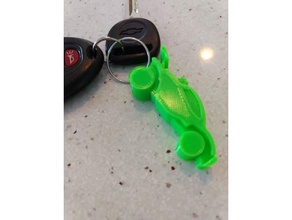 octane catena chiave rocket league i giocattoli giochi auto dominus gadget keychain portachiavi soccar 3d print model - Mito3D