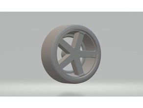 roda dub wheels rims toys games diecast hot rc car slot 3d print model - Mito3D