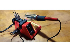 weller soldering iron tips holder tool holders boxes 3d print model - Mito3D