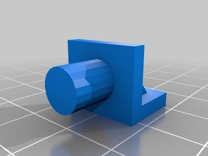 cabinet shelf pegs replacement parts 3d print model - Mito3D