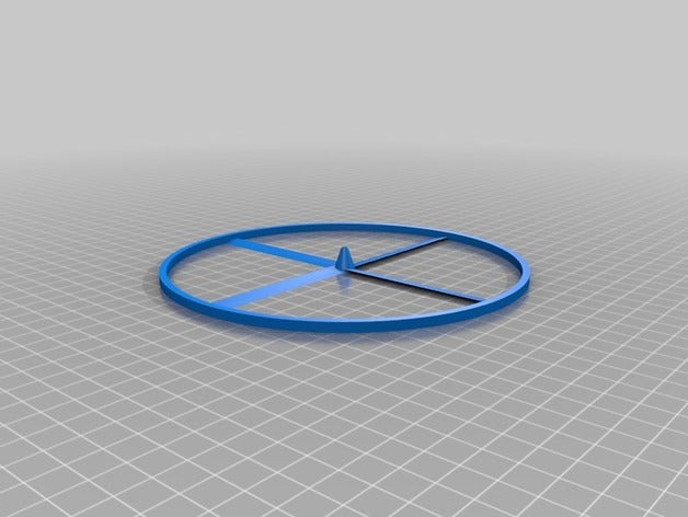 grande pião palito brinquedos jogos spinner brinquedo girando o roda de fiar 3D print model - Mito3D