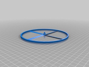 grande pião palito brinquedos jogos spinner brinquedo girando o roda de fiar 3d print model - Mito3D