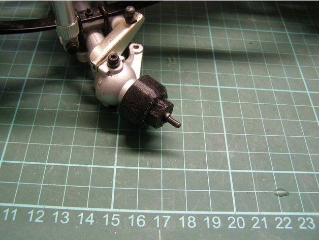 p407 hexhub 12mm hex bruiser hg-p407 rc araba tamiya 3D print model - Mito3D