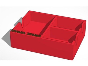 Zug heist Brettspiel-Karten-Halter - Spielzeug Zubehör Brettspiel Lagerung 3d print model - Mito3D